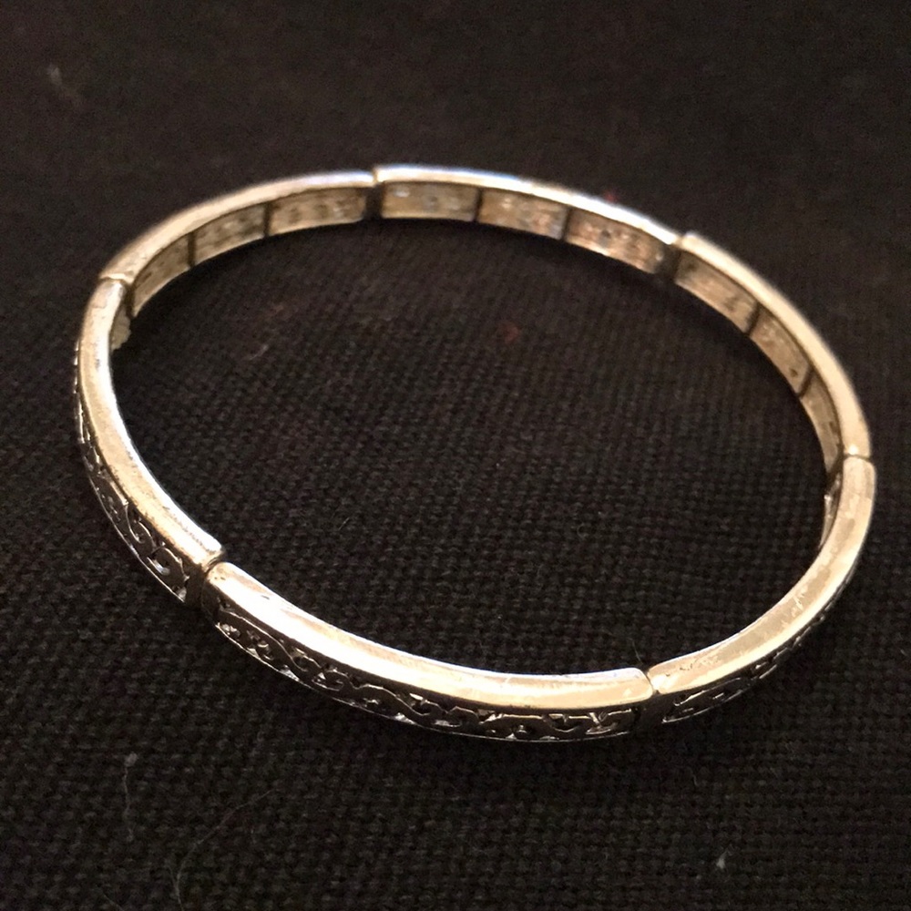 Silver Stretch Bangle